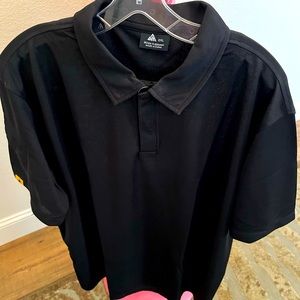 Zity| Men’s black golf shirt. 2X XXL